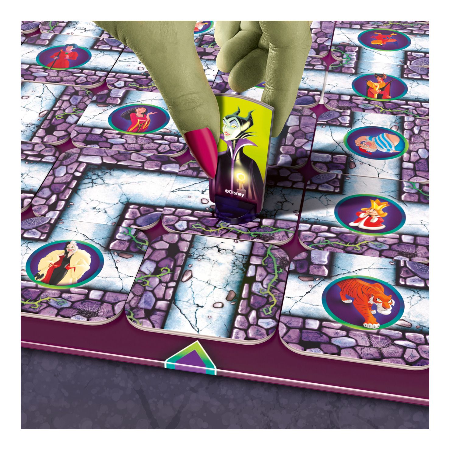 Disney Villains Labyrinth - Unleash the Villains and their Henchmen! Ravenburger. Sold by Board Hoarders