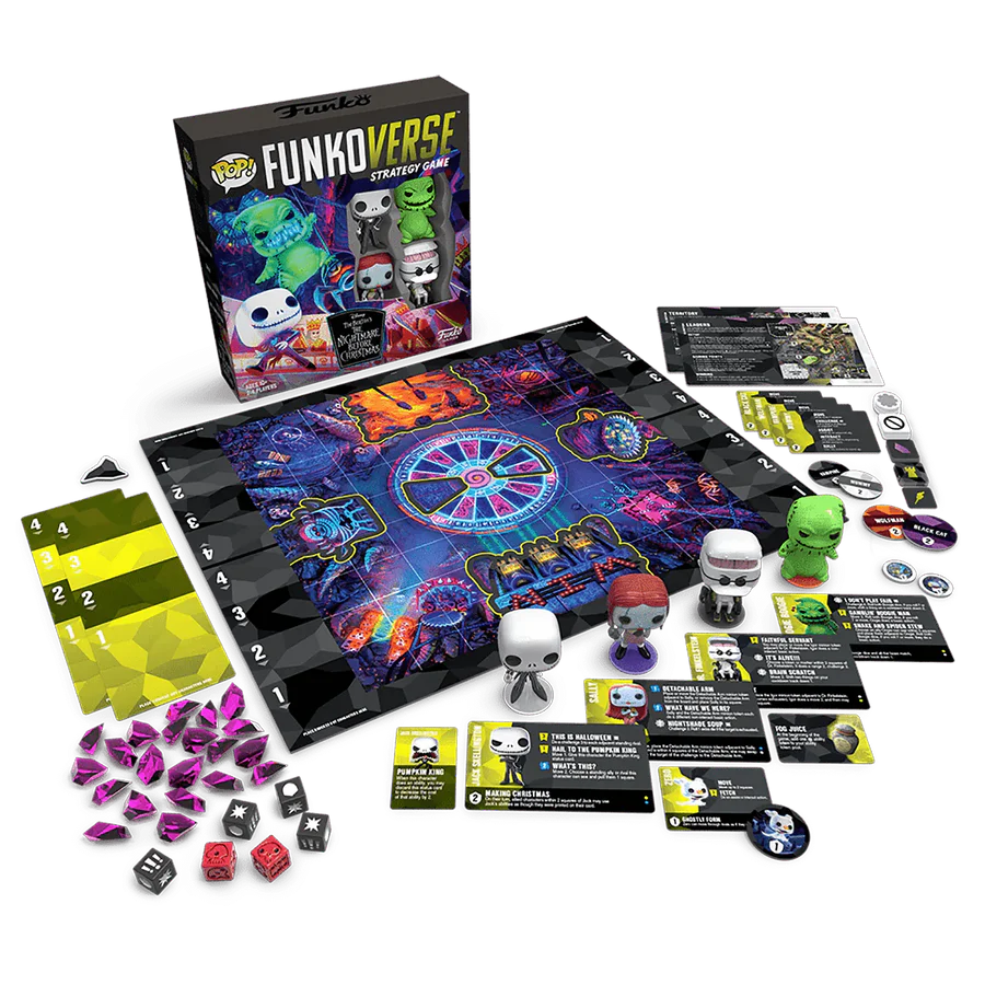 The Nightmare Before Christmas Funkoverse Strategy Game - Face off in the ultimate Pop! battle