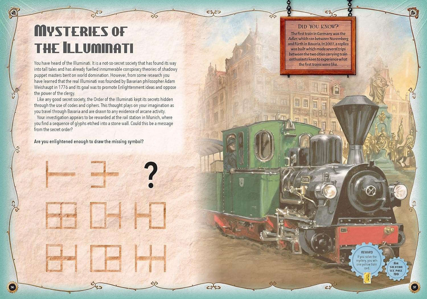 Ticket to Ride Puzzle Book. Based on the award-winning board game, this book is packed full of 100 original, colourful and exciting challenges for puzzlers and board-game enthusiasts alike.