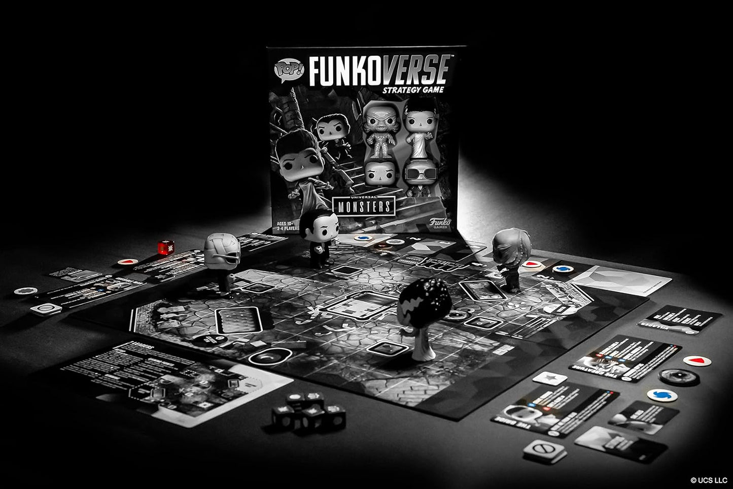 Universal Monsters Funkoverse Strategy Game - Face off in the ultimate 