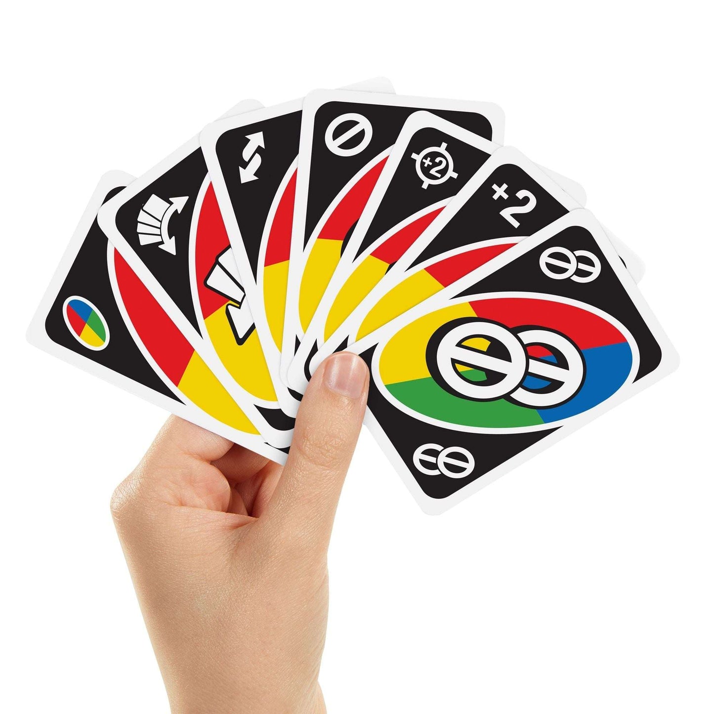 UNO All Wild -  every single card is wild for a fast-paced, even more unpredictable version of this family favorite!