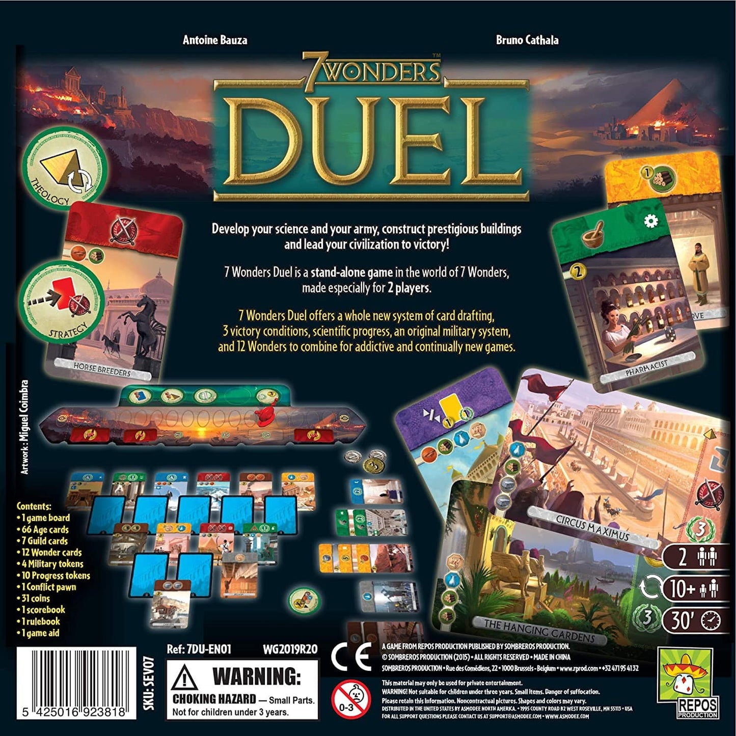 7 Wonders Duel Repos