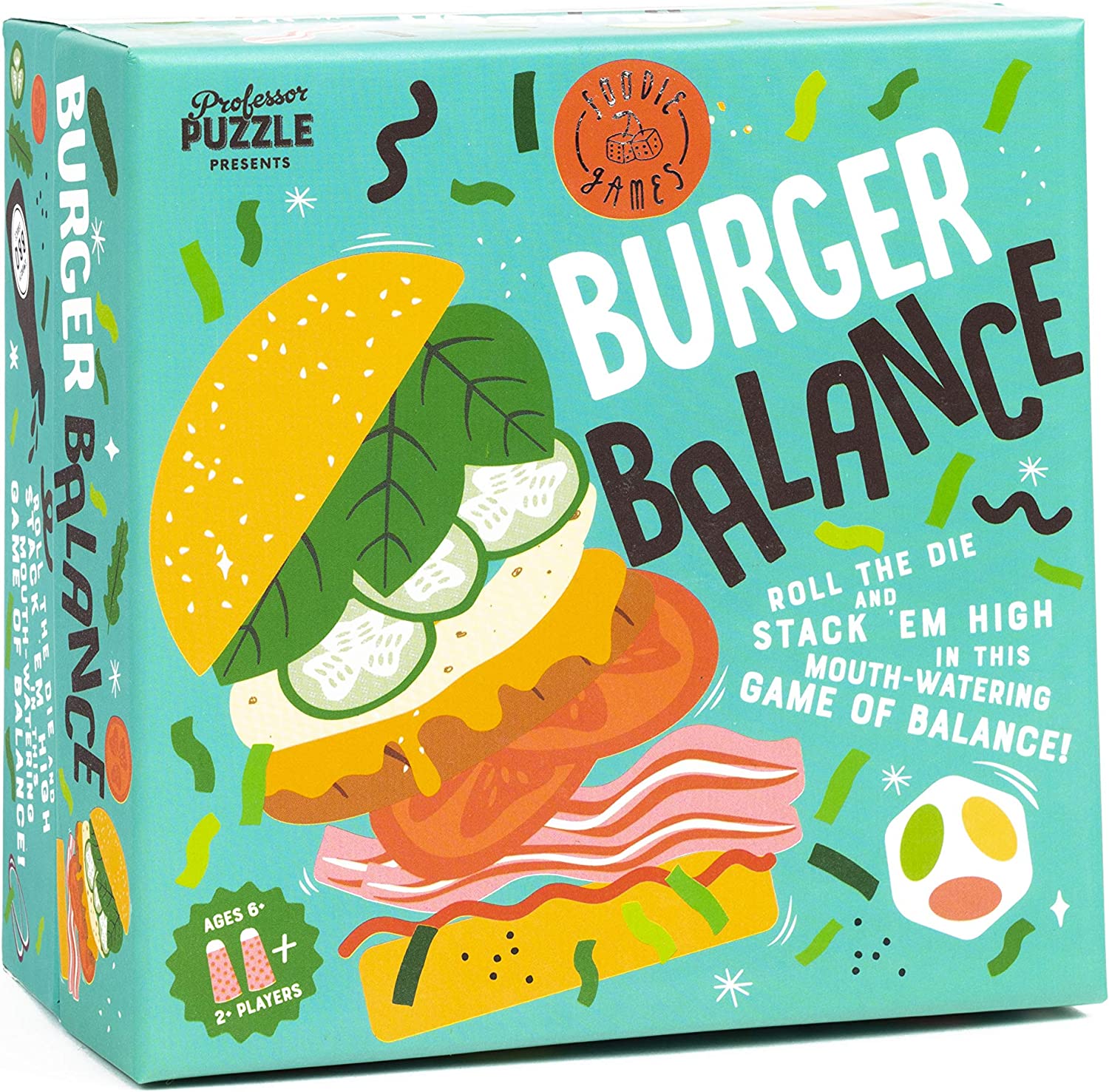 Burger Balance Professor Puzzler Games
