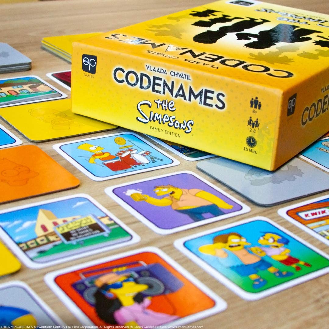 Codenames Simpsons USAopoly