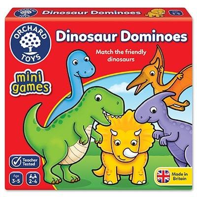 Orchard Toys Dinosaur Dominoes Mini Game Orchard Toys