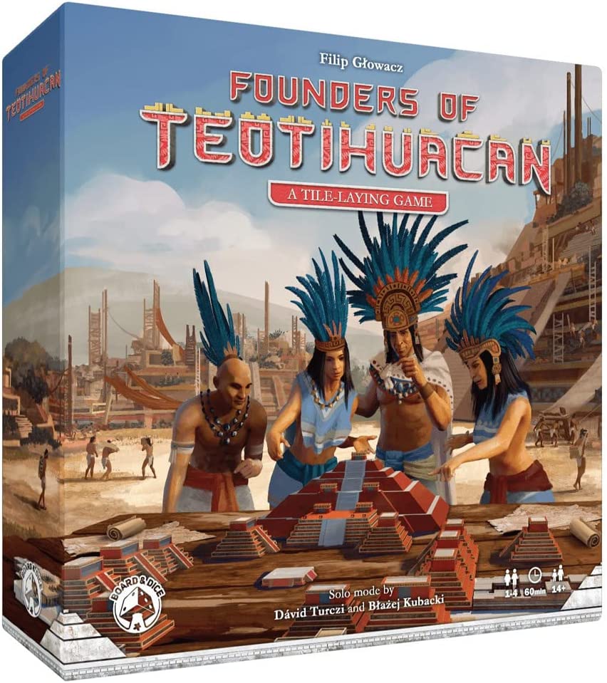 Founders Of Teotihuacan Board & Dice