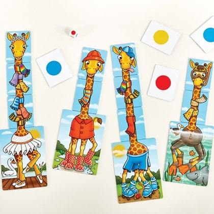 Orchard Toys Giraffes in Scarves Game Orchard Toys