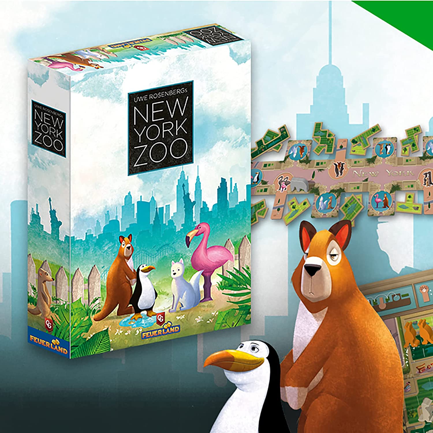 New York Zoo Feuerland