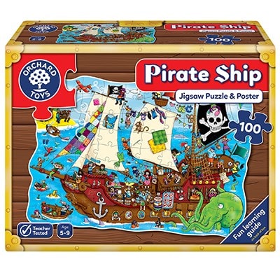 Orchard Toys Pirate Ship Jigsaw Puzzle Orchard Toys