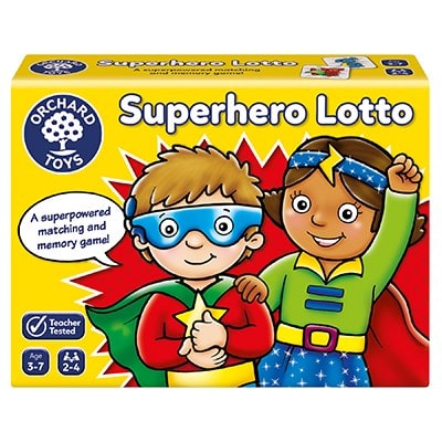 Orchard Toys Superhero Lotto Game Orchard Toys