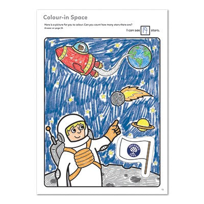 Orchard Toys Outer Space Colouring Book Orchard Toys