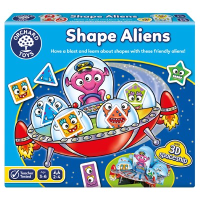 Orchard Toys Shape Aliens Game Orchard Toys