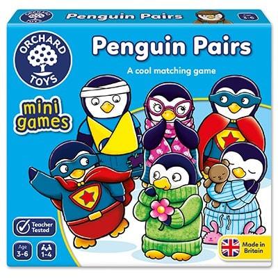 Orchard Toys Penguin Pairs Mini Game Orchard Toys