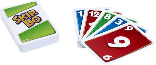 Skip Bo Card Game Mattel