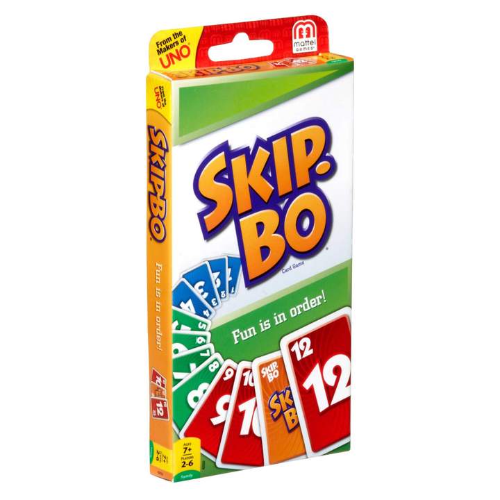 Skip Bo Card Game Mattel