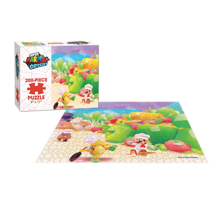 Super Mario Odyssey Luncheon 200 Piece Puzzle Asmodee