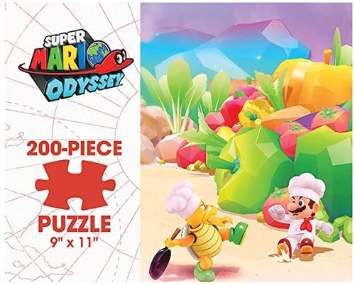 Super Mario Odyssey Luncheon 200 Piece Puzzle Asmodee