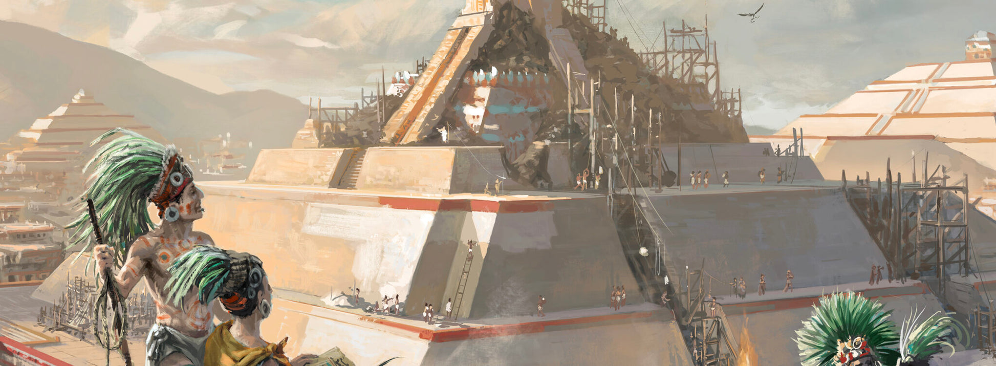 Teotihuacan: City of Gods Board & Dice