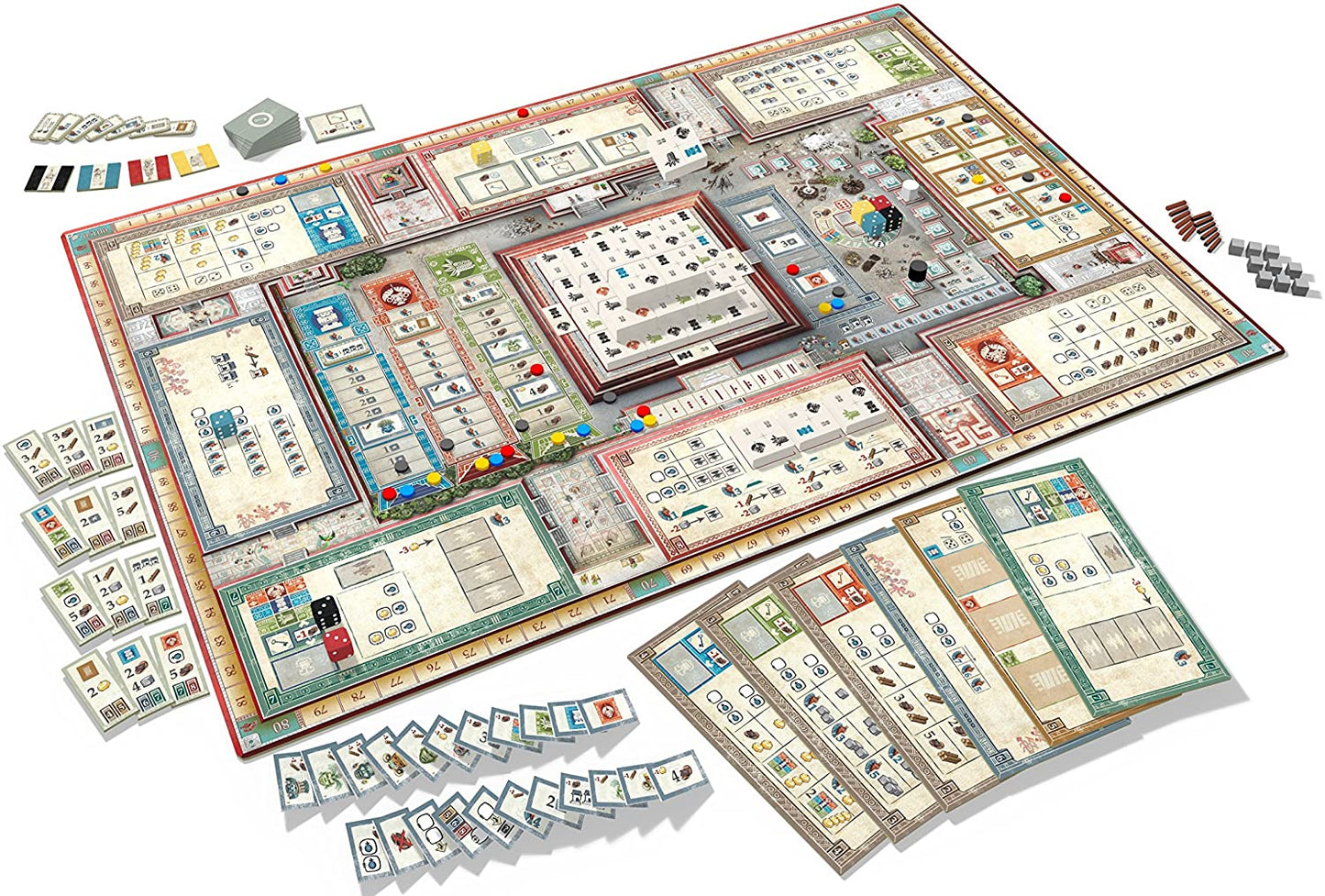 Teotihuacan: City of Gods Board & Dice