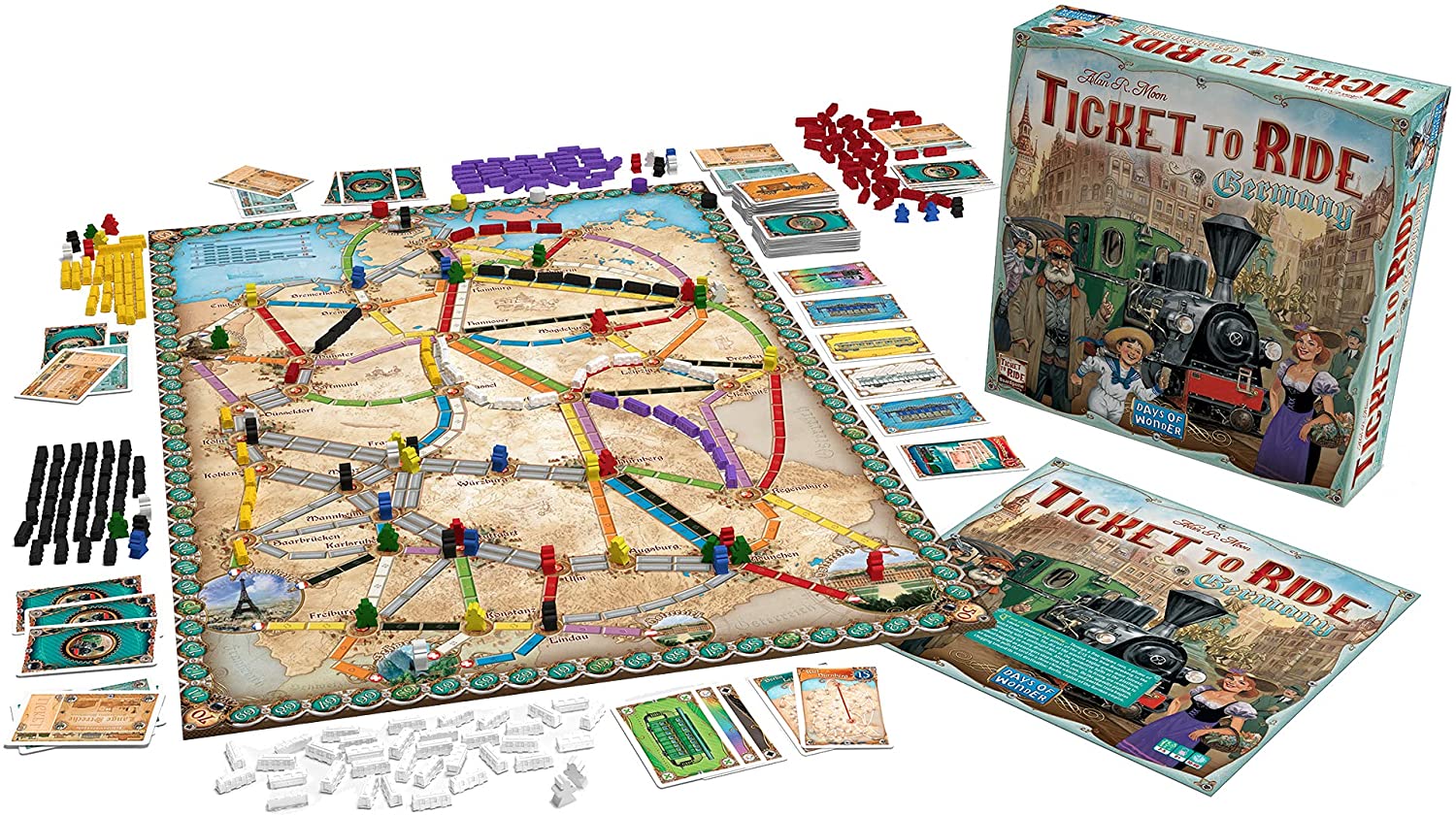 Ticket To Ride Germany Days of Wonder