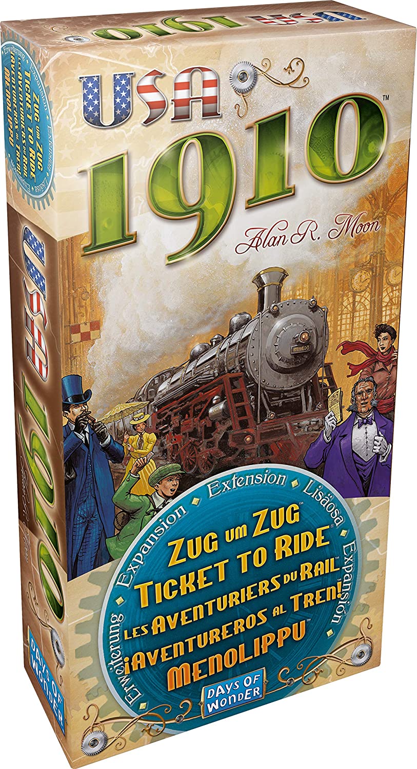 Ticket To Ride USA 1910 Expansion Days of Wonder