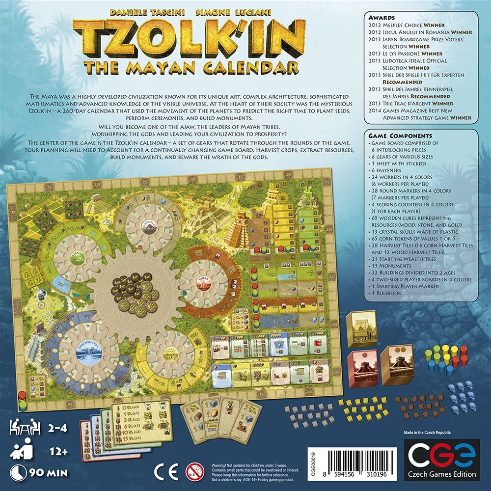 Tzolk'in The Mayan Calendar Czech Games Edition