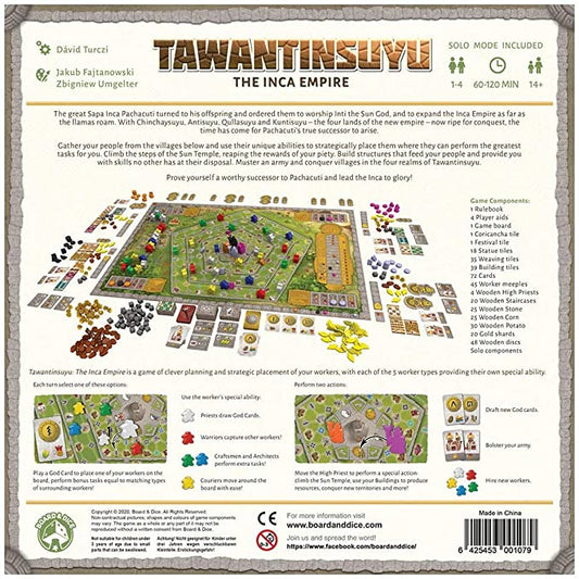 Tawantinsuyu: The Inca Empire Board & Dice