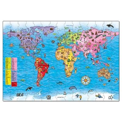 Orchard Toys World Map Puzzle & Poster Orchard Toys