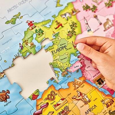 Orchard Toys World Map Puzzle & Poster Orchard Toys