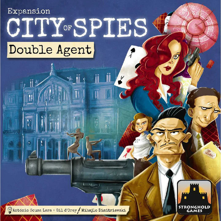 City of Spies Double Agent - Expansion Stronghold Games