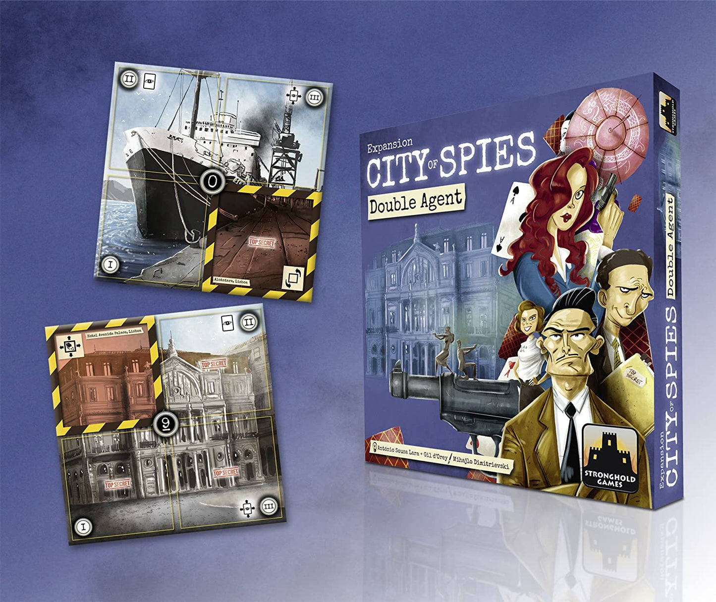 City of Spies Double Agent - Expansion Stronghold Games
