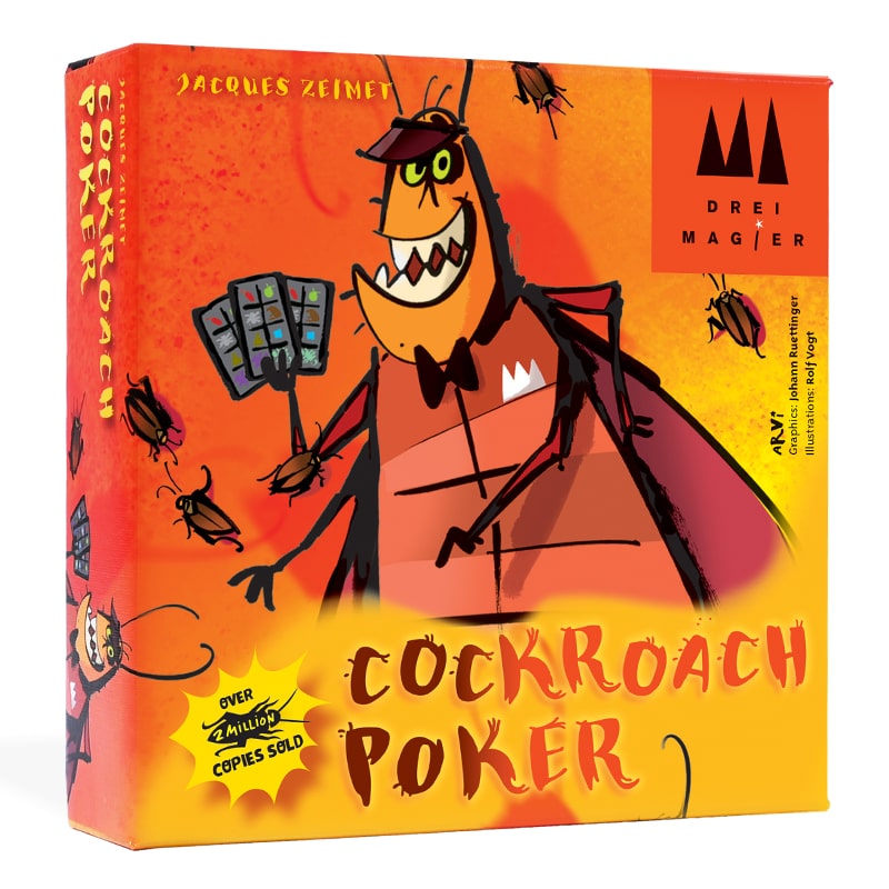 Cockroach Poker Three Magicians