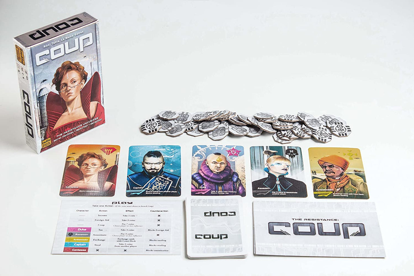 Coup Indie Boards and Cards
