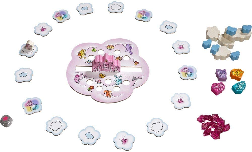 HABA Unicorn Glitterluck Cloud Stacking HABA