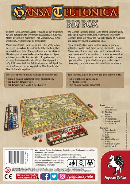 Hansa Teutonica Big Box Pegasus Spiele