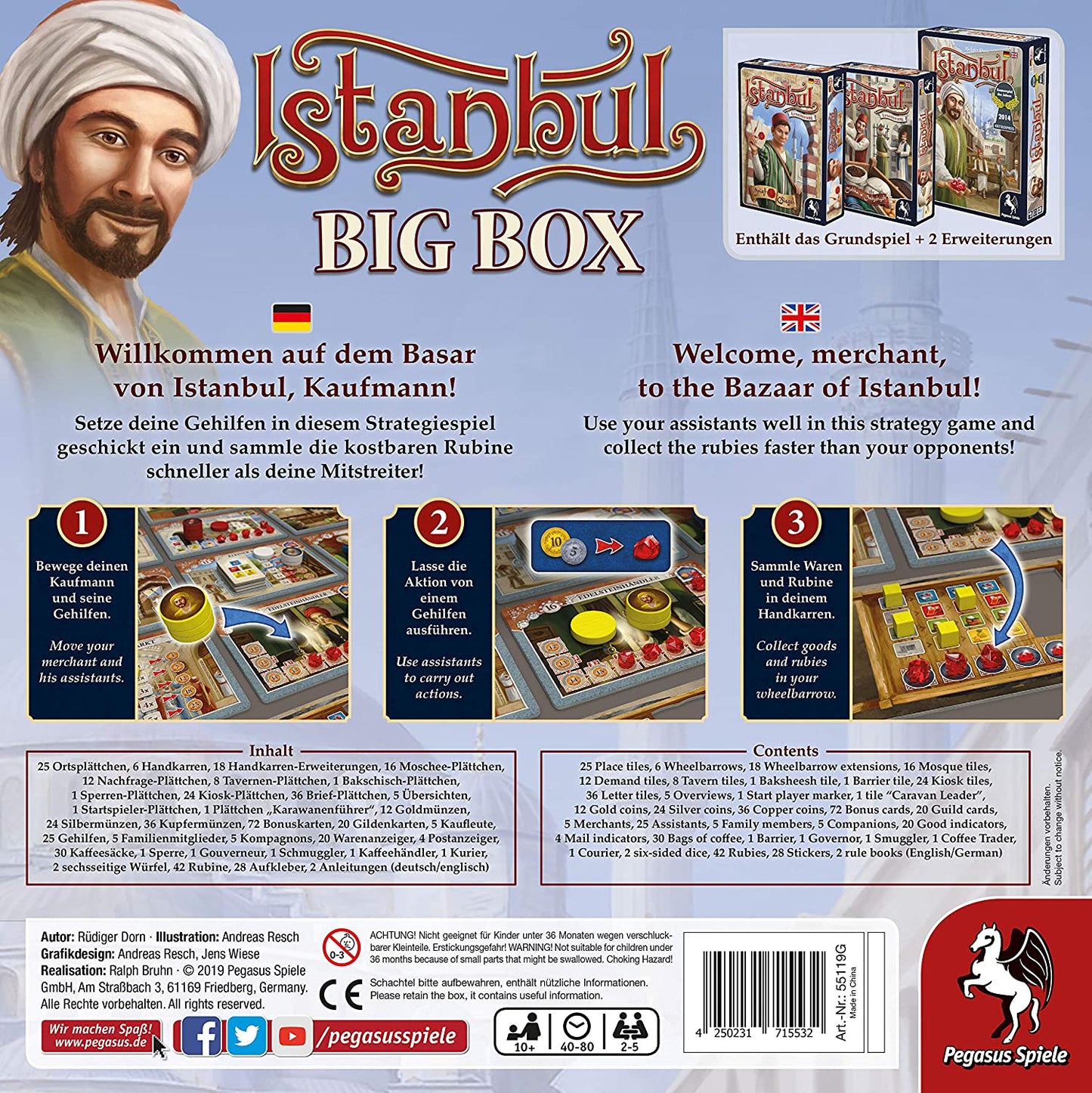 Istanbul Big Box Pegasus Spiele