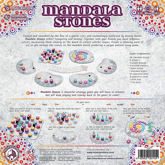 Mandala Stones Board & Dice