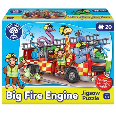 Orchard Toys Big Fire Engine Jigsaw Puzzle Orchard Toys