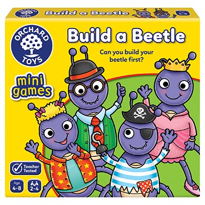 Orchard Toys Build a Beetle - Can you construct your beetle before anyone else? Sold by Board Hoarders