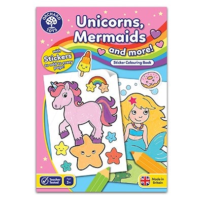 Orchard Toys Unicorns, Mermaids and More Colouring Book Orchard Toys