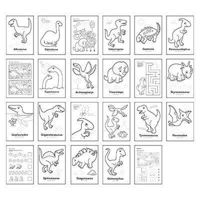 Orchard Toys Dinosaurs Colouring Book Orchard Toys