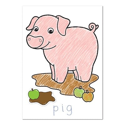 Orchard Toys Farmyard Colouring Book Orchard Toys