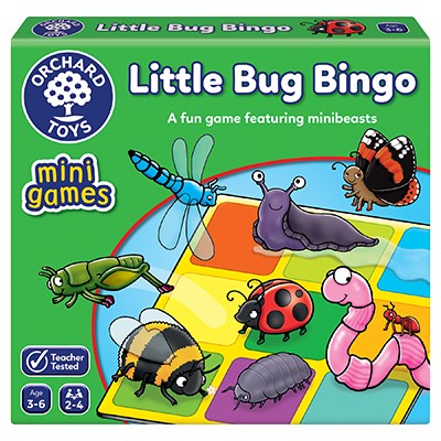 Orchard Toys Little Bug Bingo Mini Game Orchard Toys