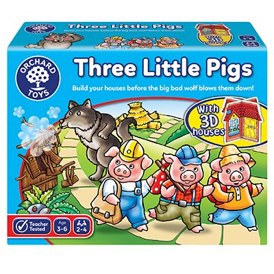 Orchard Toys Three Little Pigs Board Game Orchard Toys