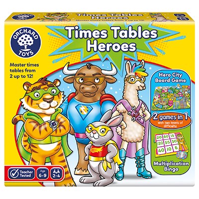 Orchard Toys Times Tables Heroes Orchard Toys