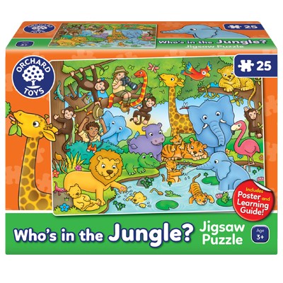 Orchard Toys Who's in the Jungle Jigsaw Orchard Toys