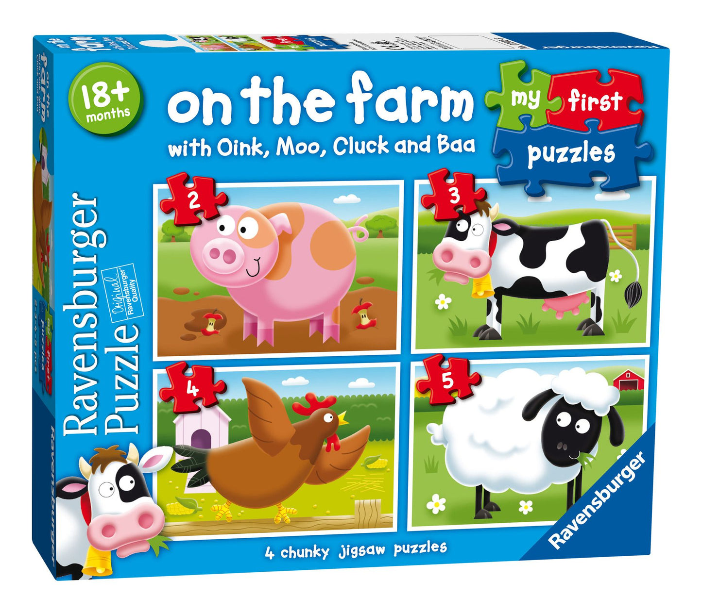 Ravensburger My First Puzzles - On The Farm Ravensburger