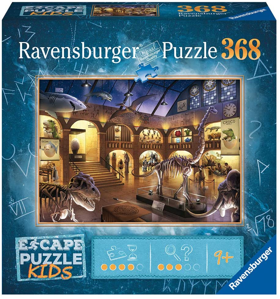 Ravensburger Kids Escape Puzzle - Museum (368 Pieces) Ravensburger