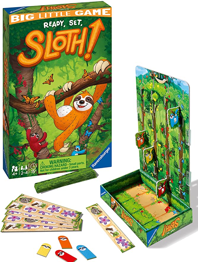 Ravensburger Ready Steady Sloth Travel Game Ravensburger