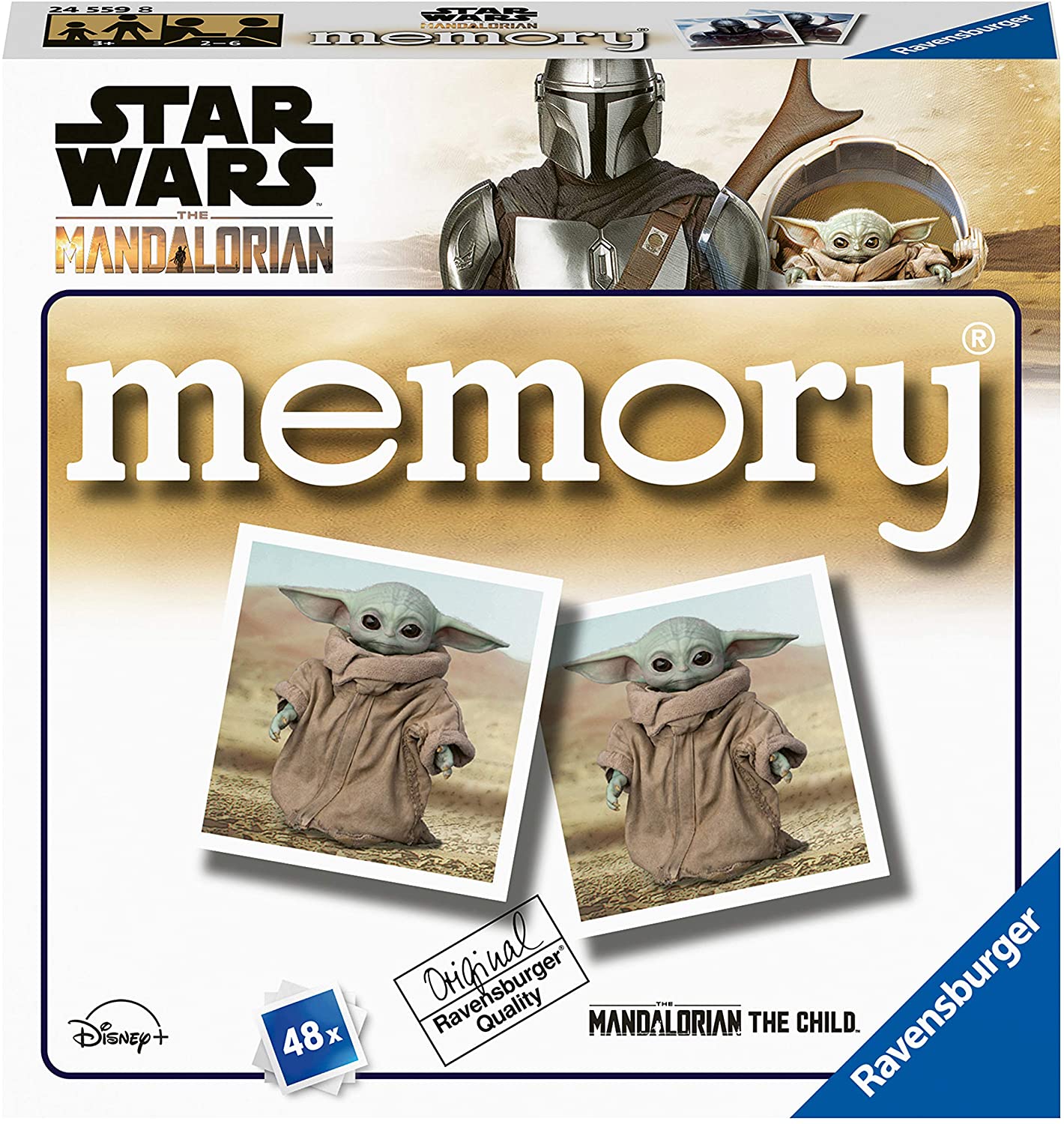 Star Wars The Mandalorian Mini Memory Game Ravensburger